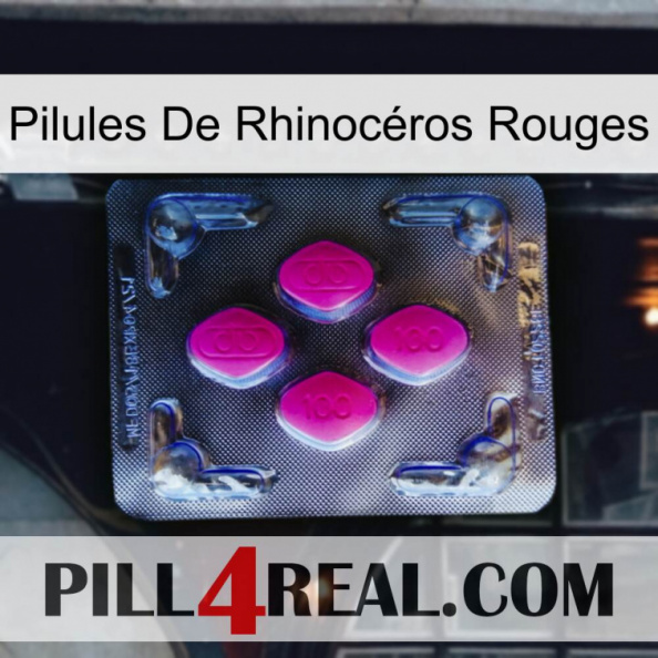 Pilules De Rhinocéros Rouges 02